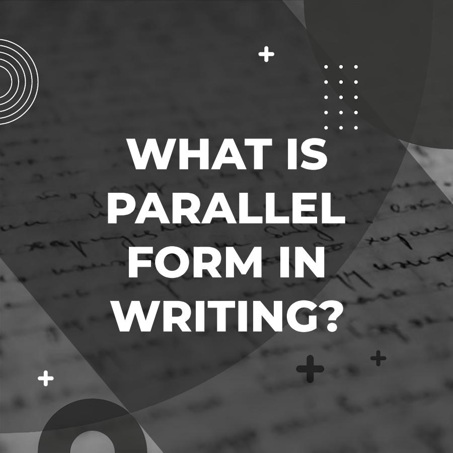 what is parallel structure