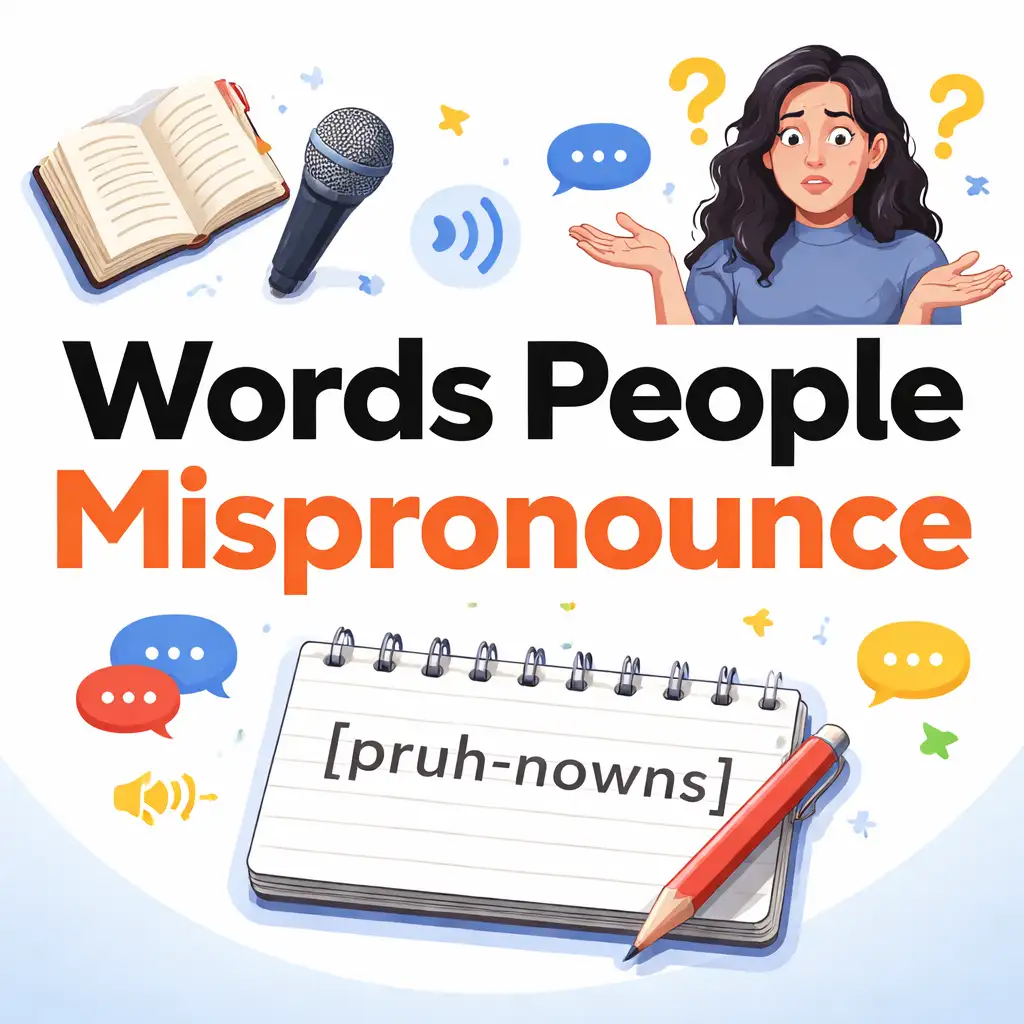words people mispronounce