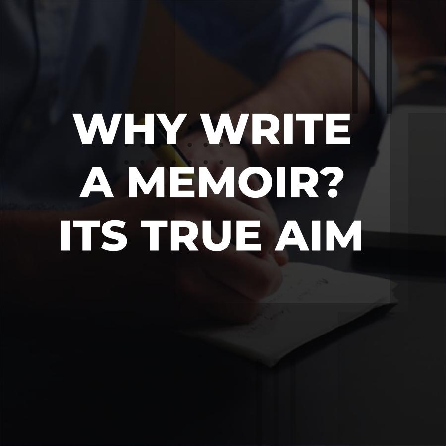 what is the purpose of a memoir