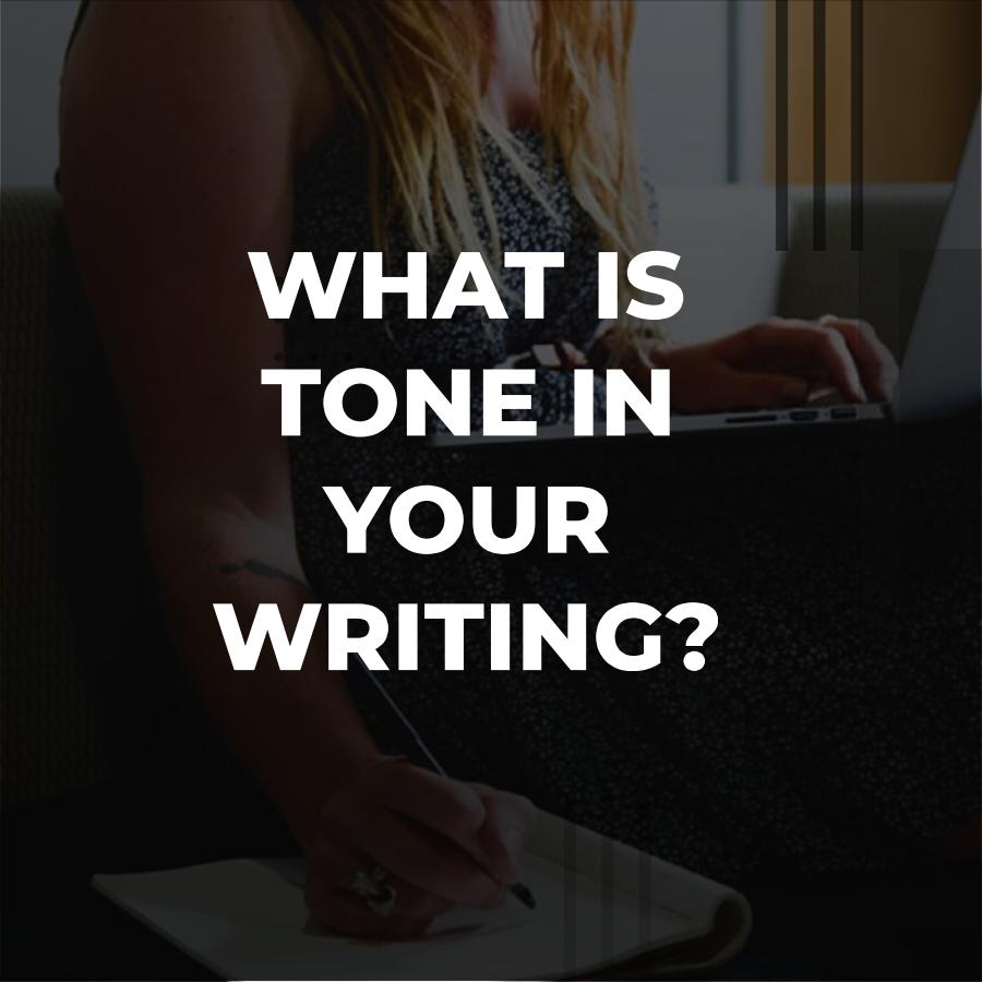 what is tone in writing