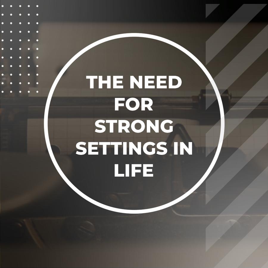 why is setting important