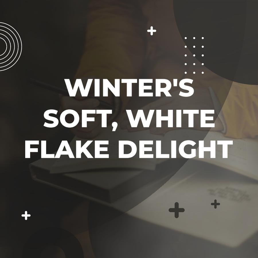 words to describe snow