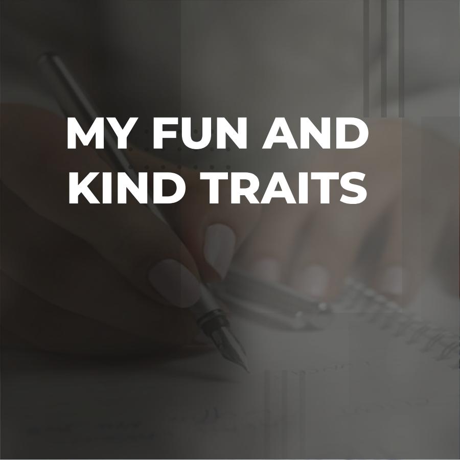 words to describe your personality