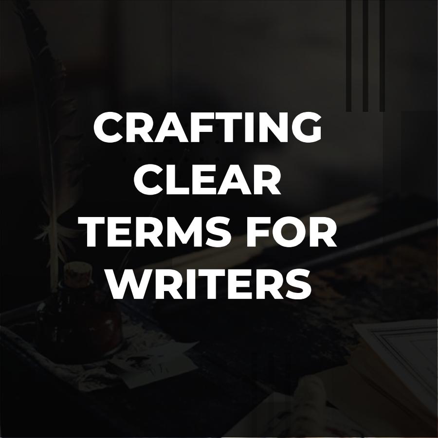 writing terms