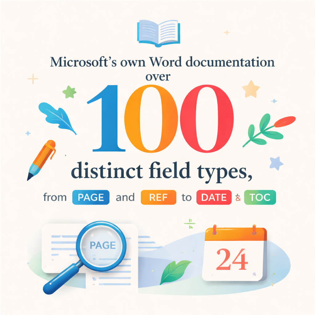 Mastering Field Codes in Word - Key Statistic