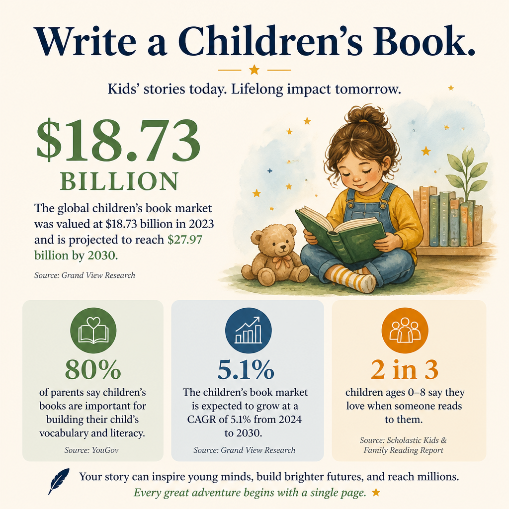 Write a Children's Book statistics