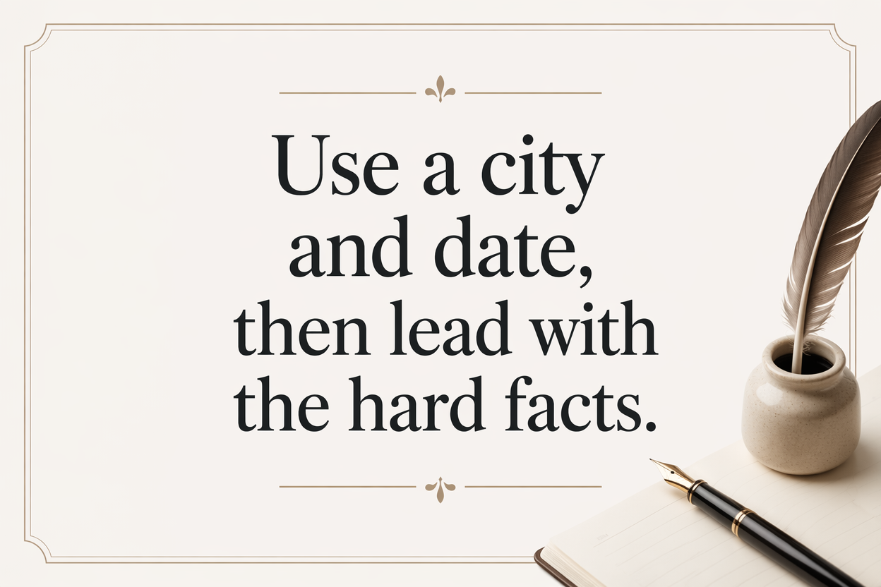 Key insight about Writing a Press Release for a Book