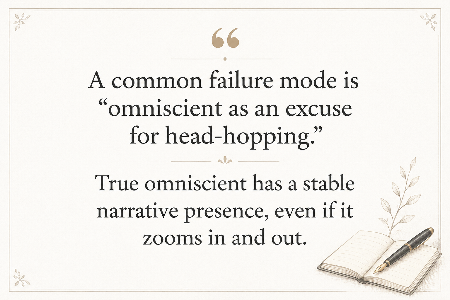 Key insight about Writing from Different Perspectives