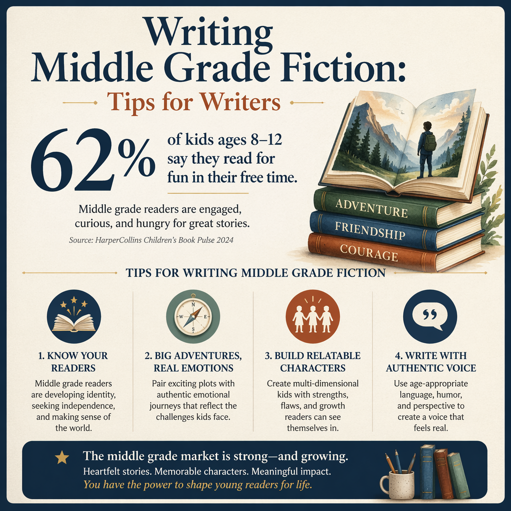 Writing Middle Grade Fiction: Tips for Writers statistics