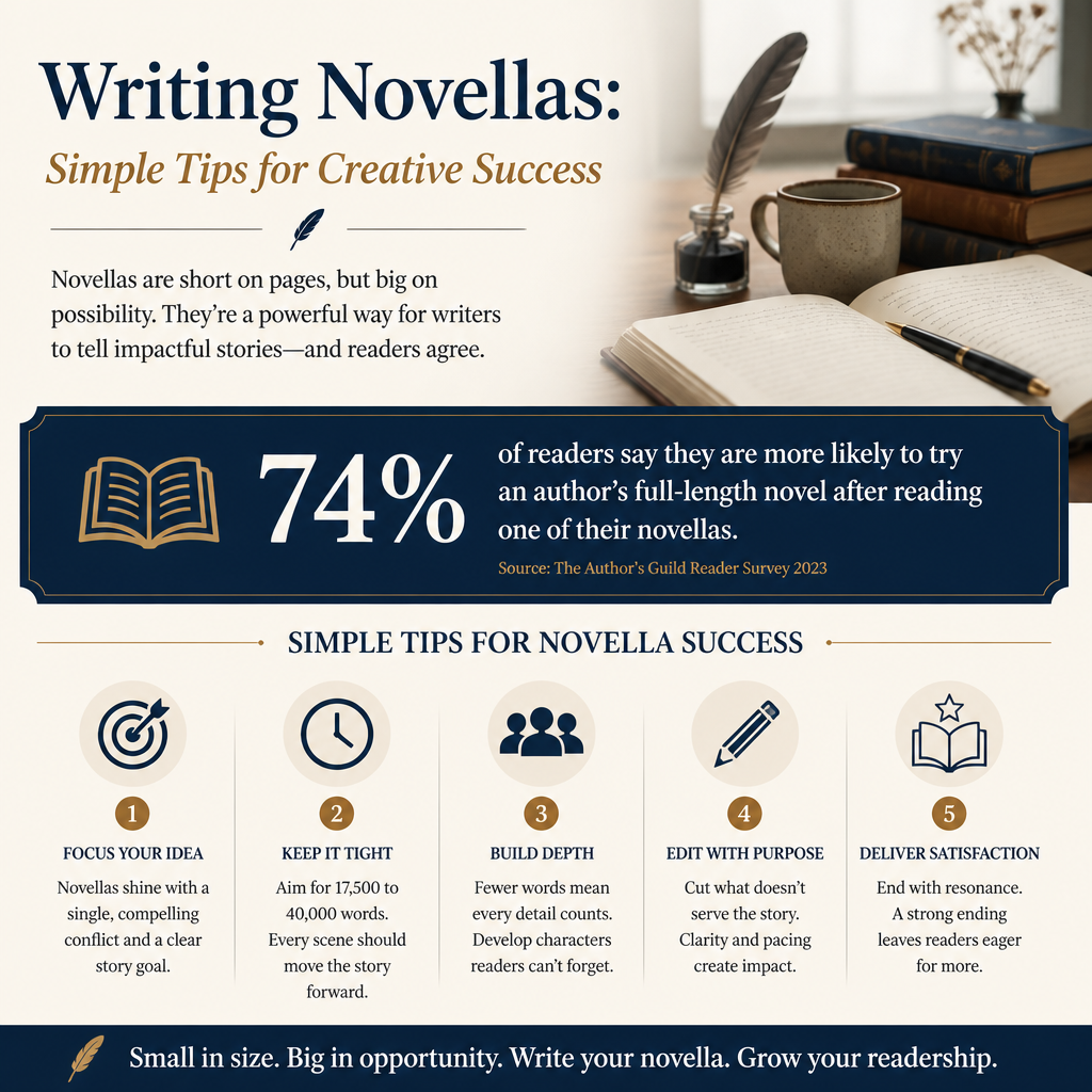 Writing Novellas: Simple Tips for Creative Success statistics