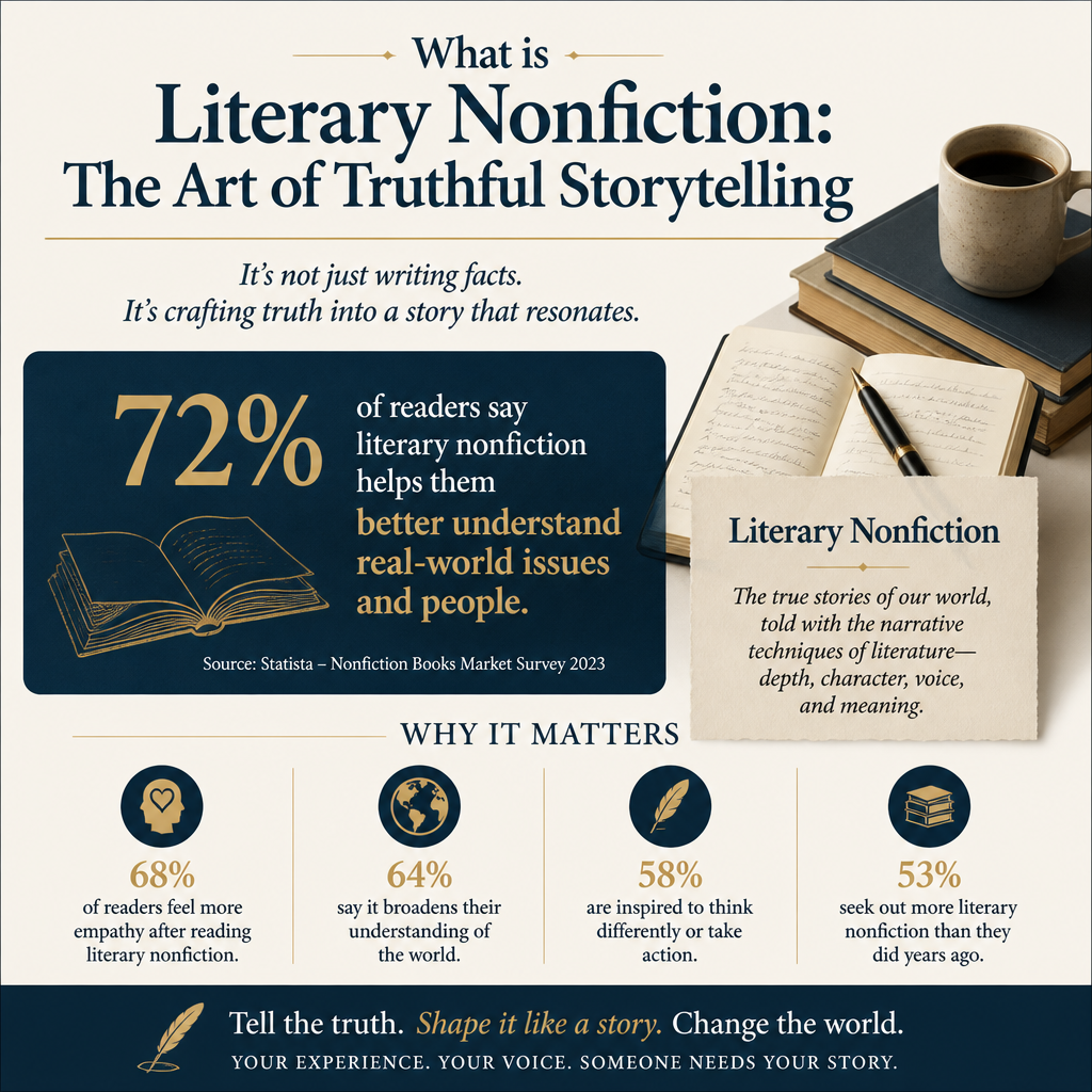 What is Literary Nonfiction: The Art of Truthful Storytelling statistics