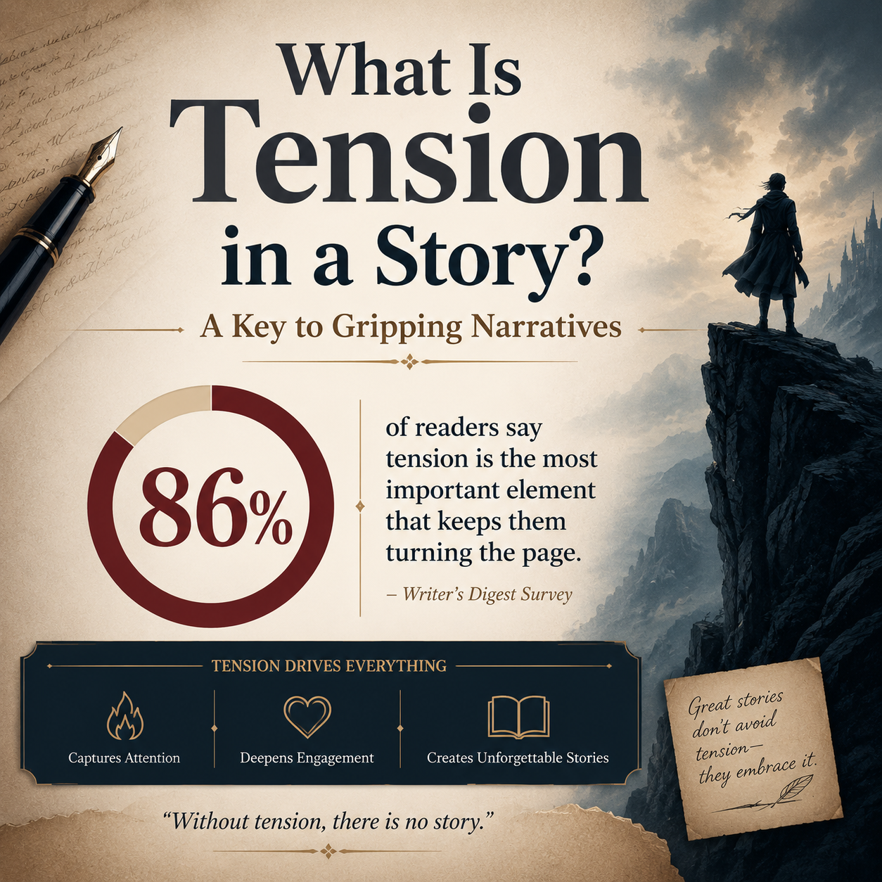 What Is Tension in a Story? A Key to Gripping Narratives statistics