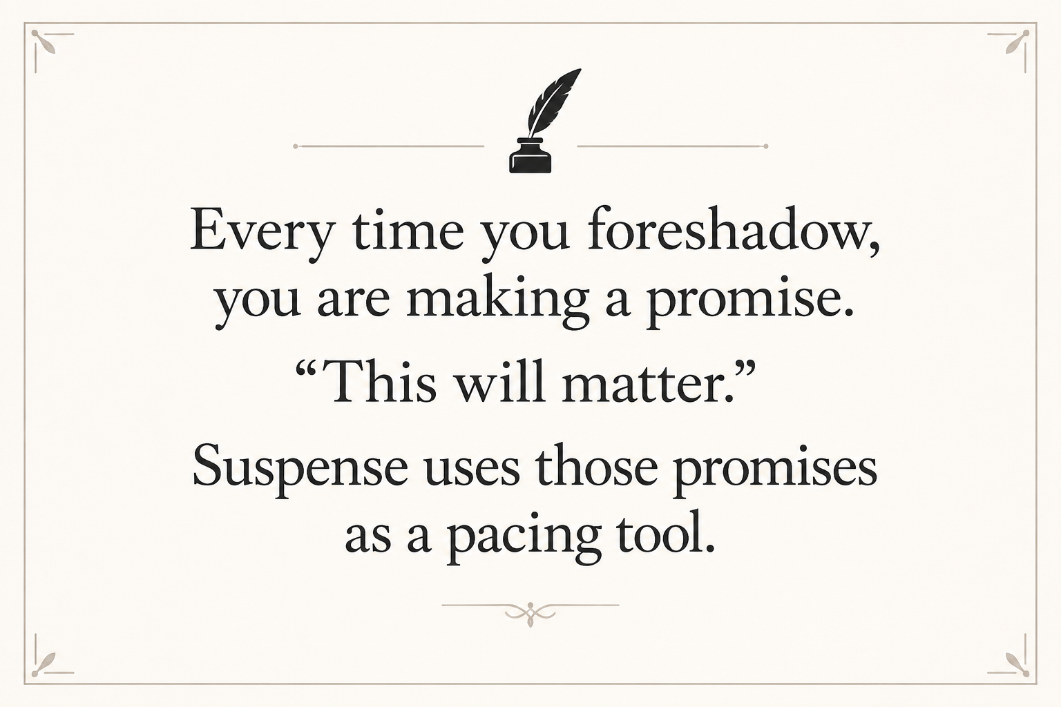 Key insight about What is the Advantage of Suspense Over Surprise in Storytelling?