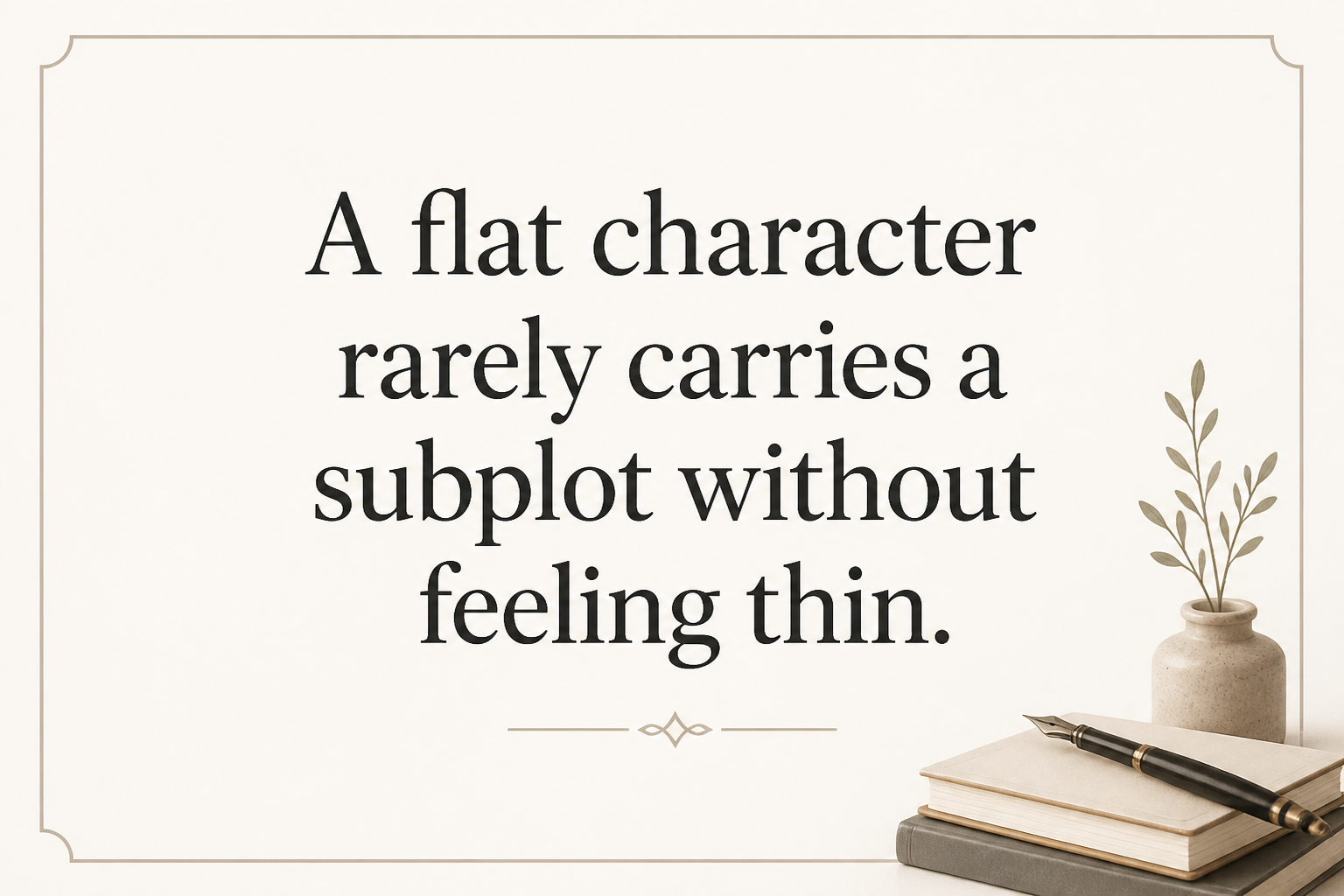 Key insight about What is the Definition of a Flat Character? Understanding Flat Characters