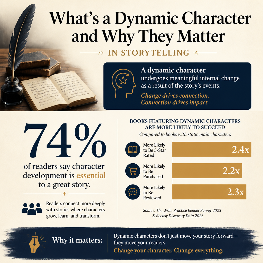 What’s a Dynamic Character and Why They Matter in Storytelling statistics