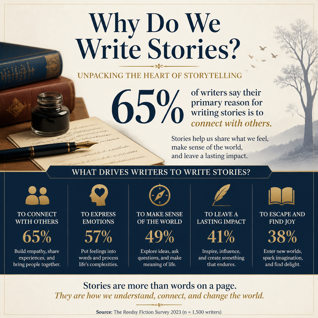 Why Do We Write Stories? Unpacking the Heart of Storytelling statistics