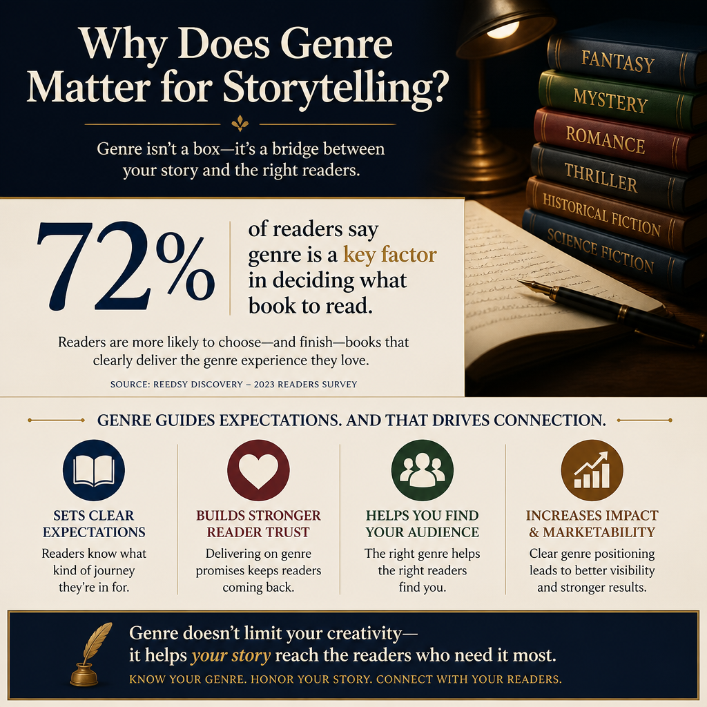 Why Does Genre Matter for Storytelling? statistics