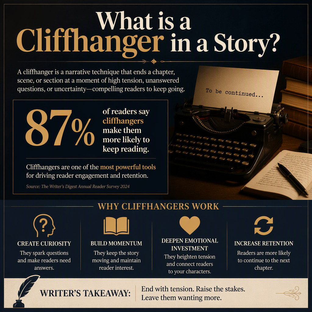 What is a Cliffhanger in a Story? statistics