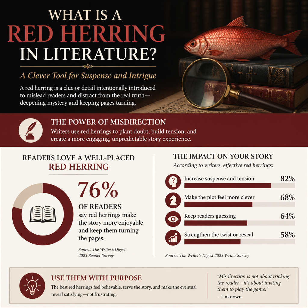What Is a Red Herring in Literature? A Clever Tool for Suspense and Intrigue statistics