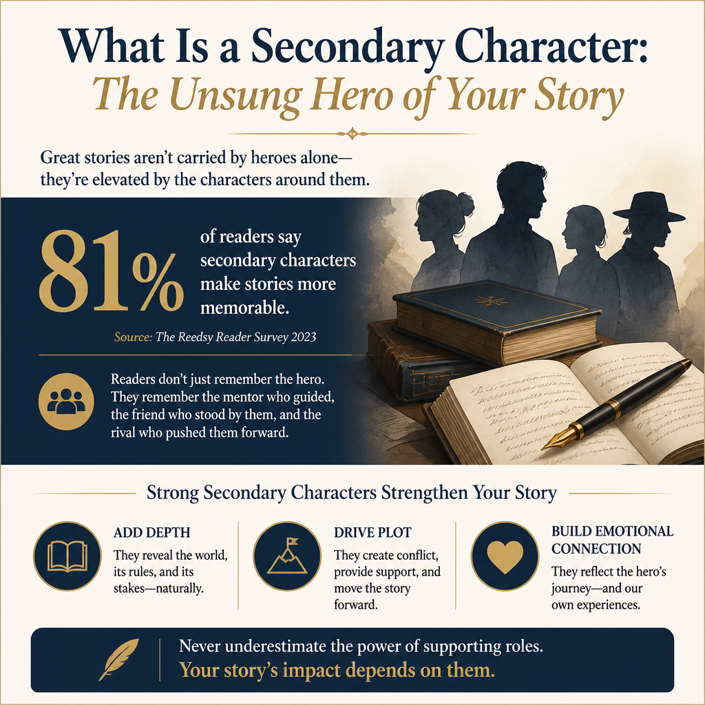 What Is a Secondary Character: The Unsung Hero of Your Story statistics