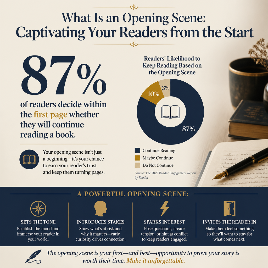 What Is an Opening Scene: Captivating Your Readers from the Start statistics