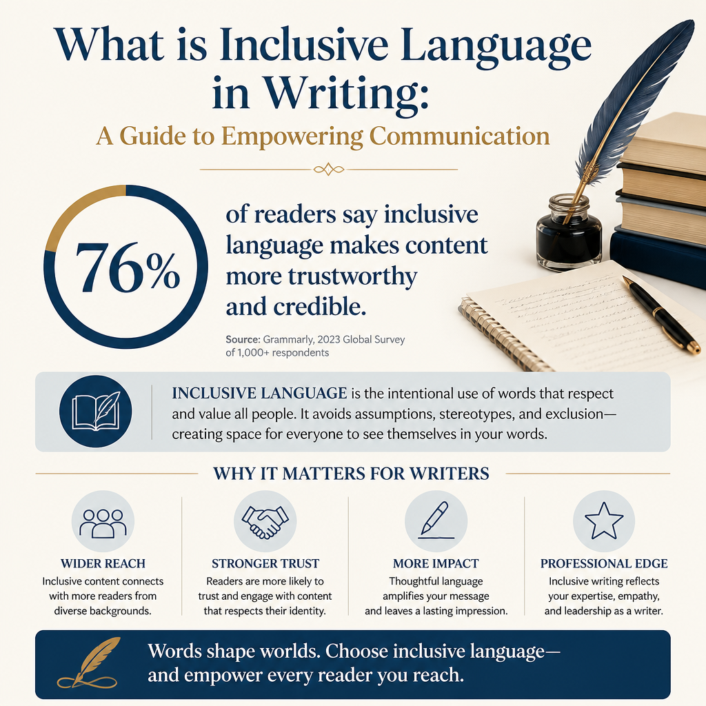 What is Inclusive Language in Writing: A Guide to Empowering Communication statistics