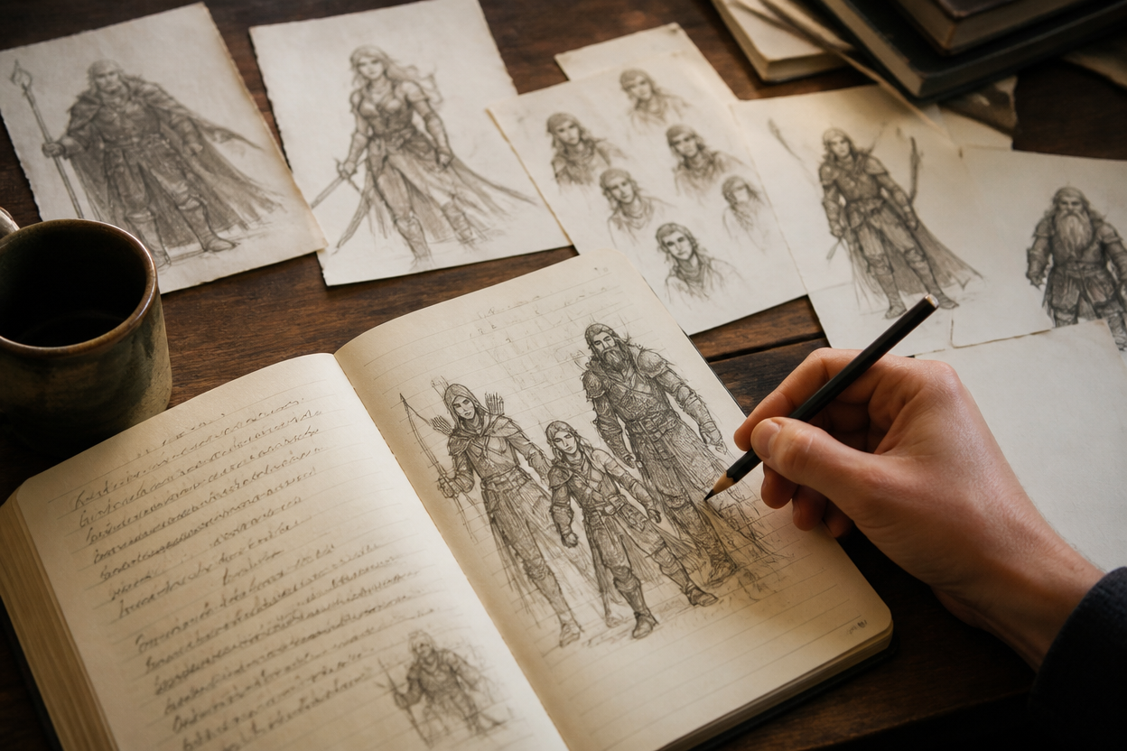 Guide to Types of Fantasy Characters: Exploring Roles and Traits in Storytelling