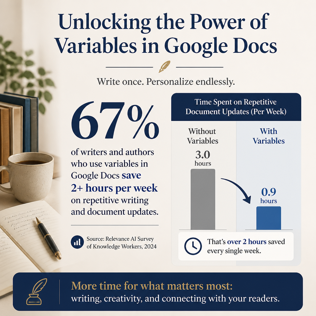 Unlocking the Power of Variables in Google Docs statistics