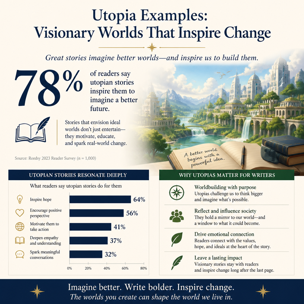 Utopia Examples: Visionary Worlds That Inspire Change statistics