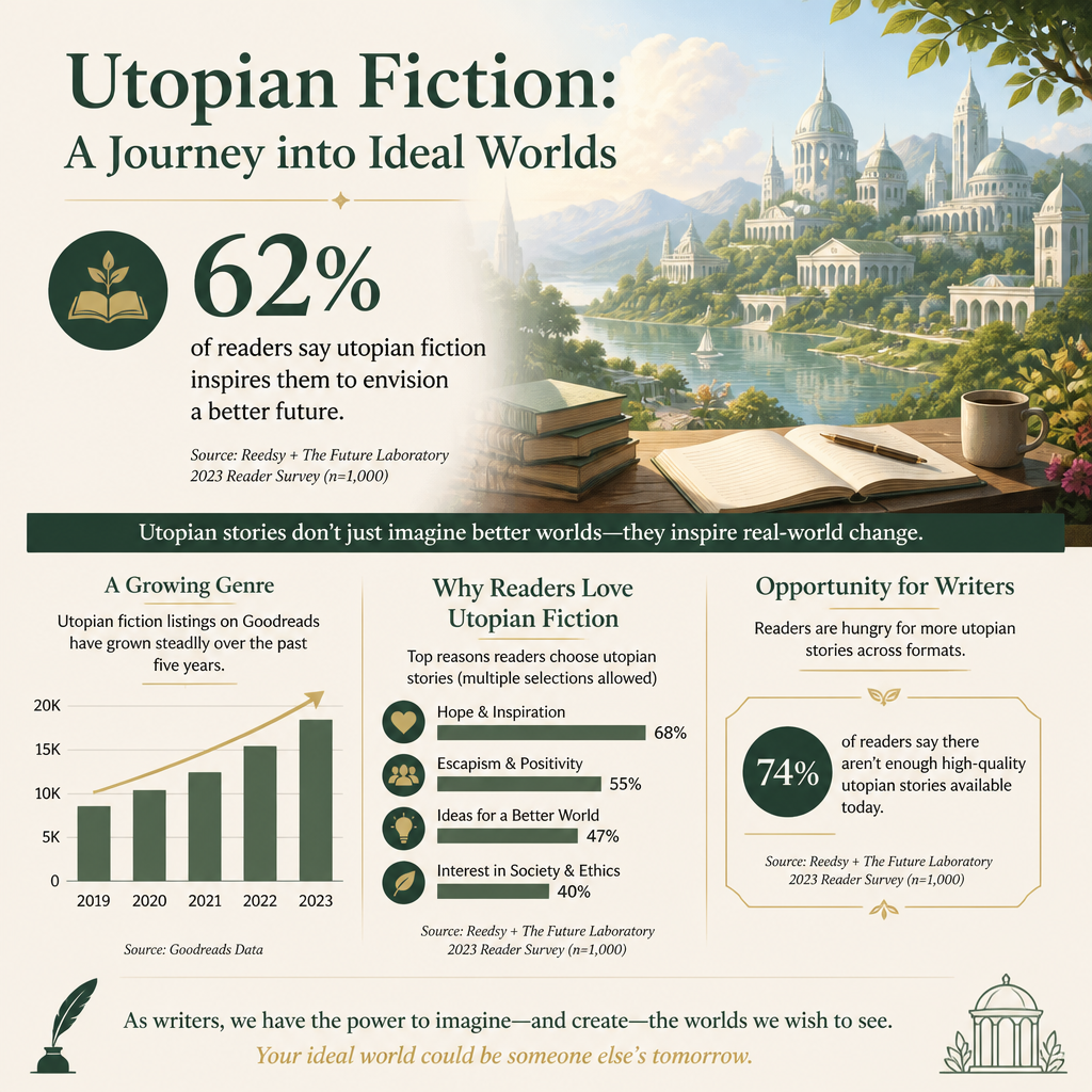Utopian Fiction: A Journey into Ideal Worlds statistics