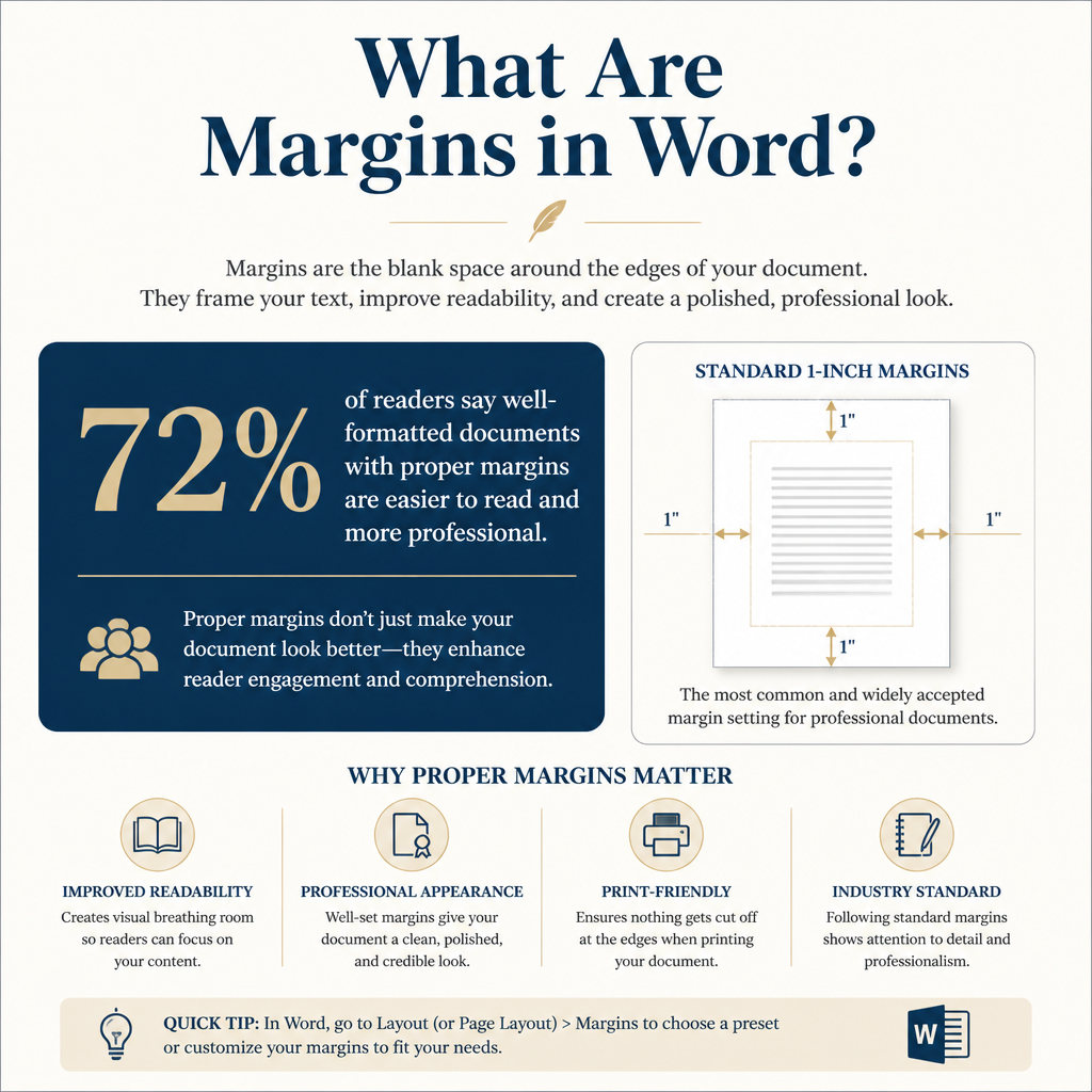 What Are Margins in Word? statistics