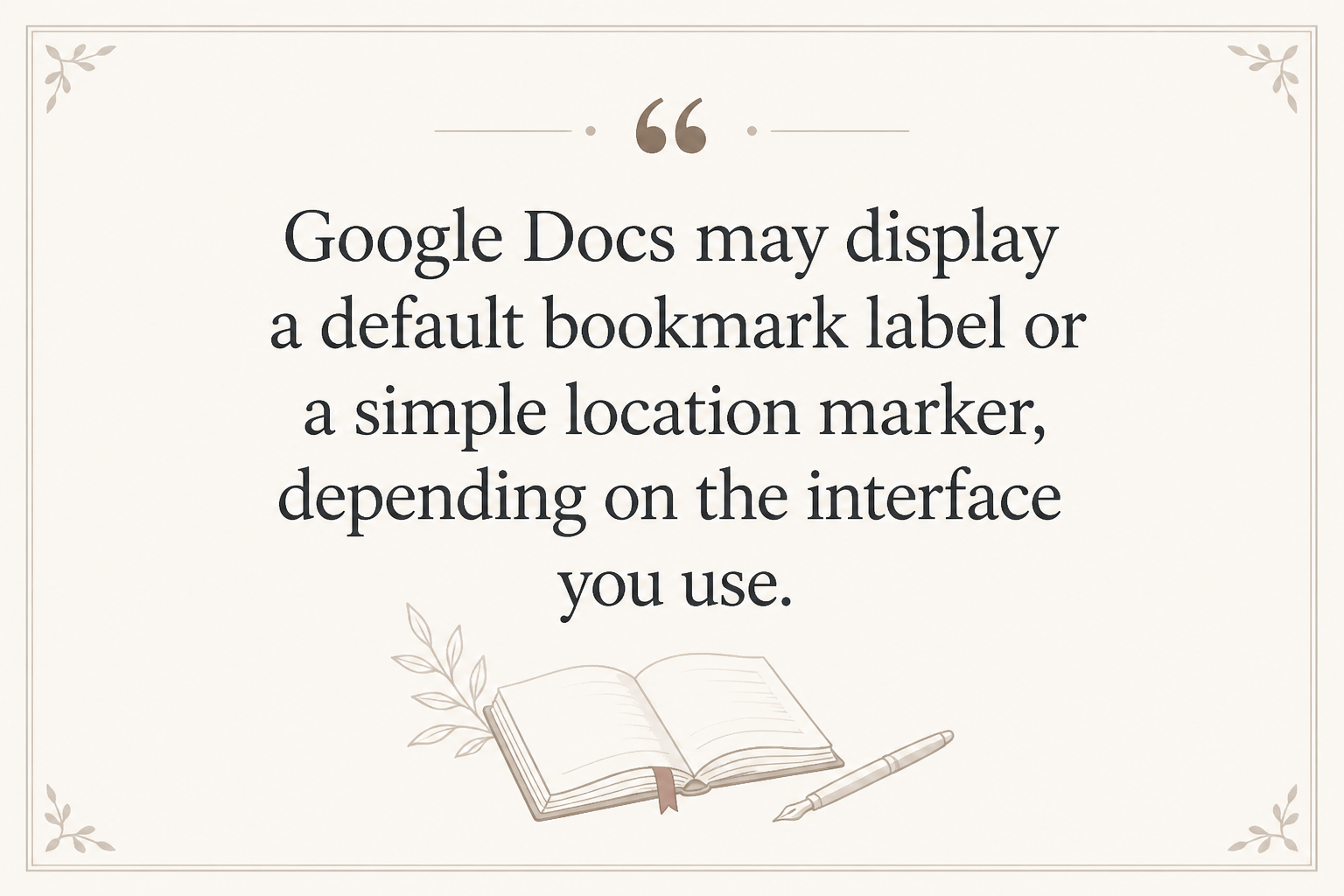 Key insight about What Does a Bookmark Do in Google Docs?