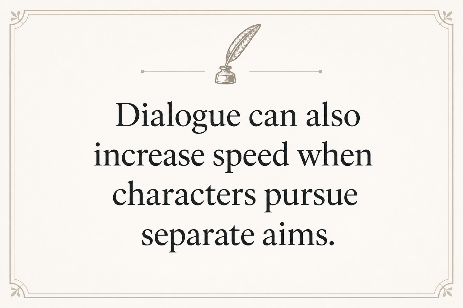 Key insight about What Does an Author Use to Control the Pacing of a Story?