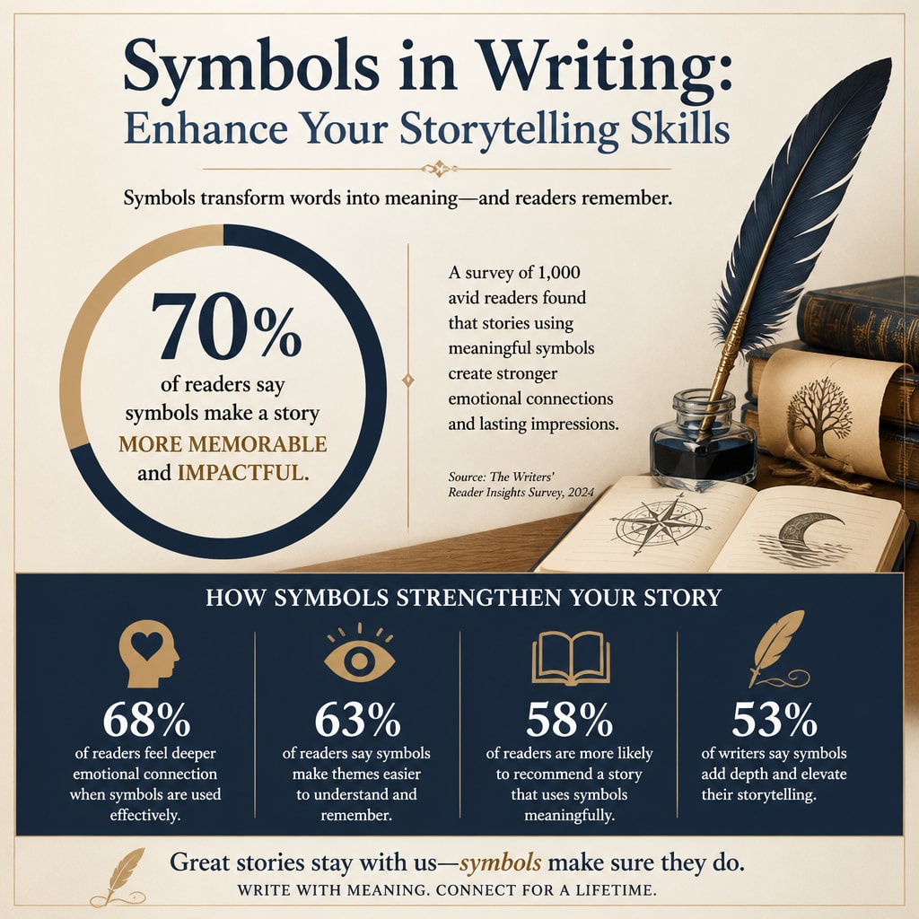 Symbols in Writing: Enhance Your Storytelling Skills statistics