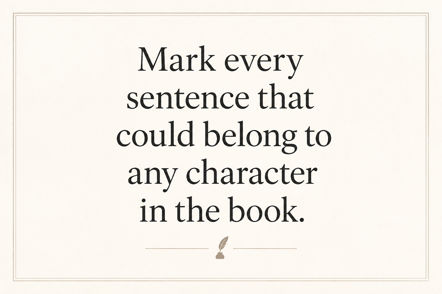 Key insight about Telling a Story in First Person: Journey from Blank Page to Page-Turner