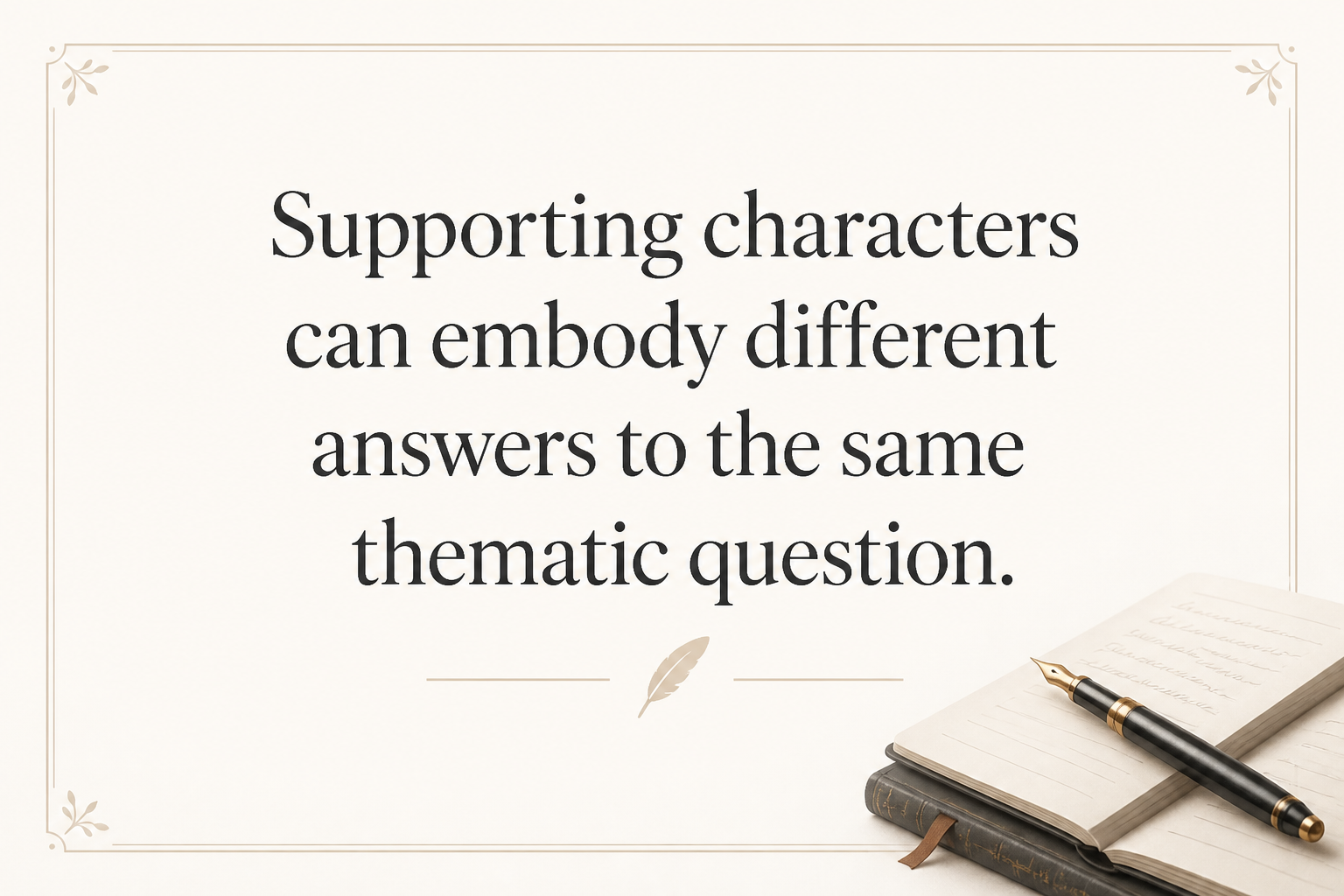 Key insight about Themes for Novels: Captivate Readers and Elevate Your Storytelling