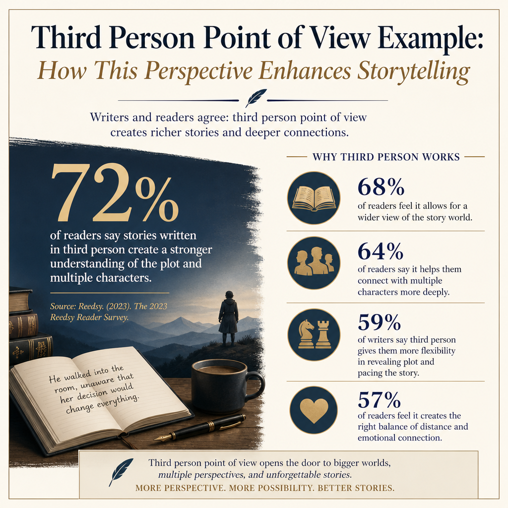 Third Person Point of View Example: How This Perspective Enhances Storytelling statistics