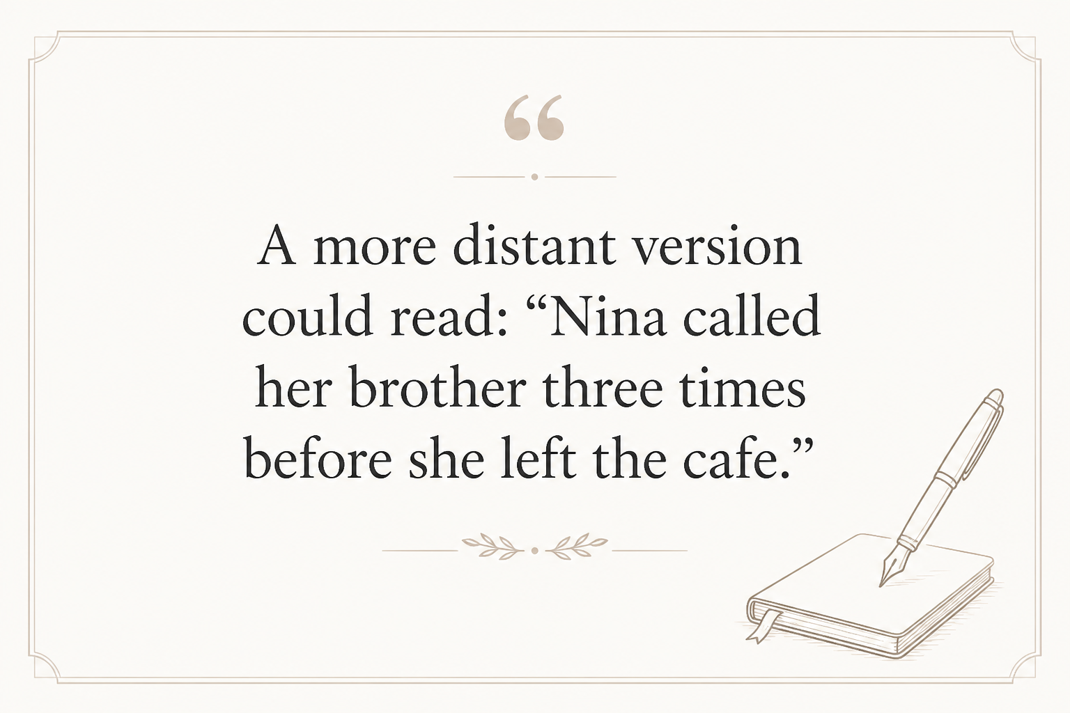 Key insight about Third Person Writing Example: A Powerful Tool to Enhance Your Narrative
