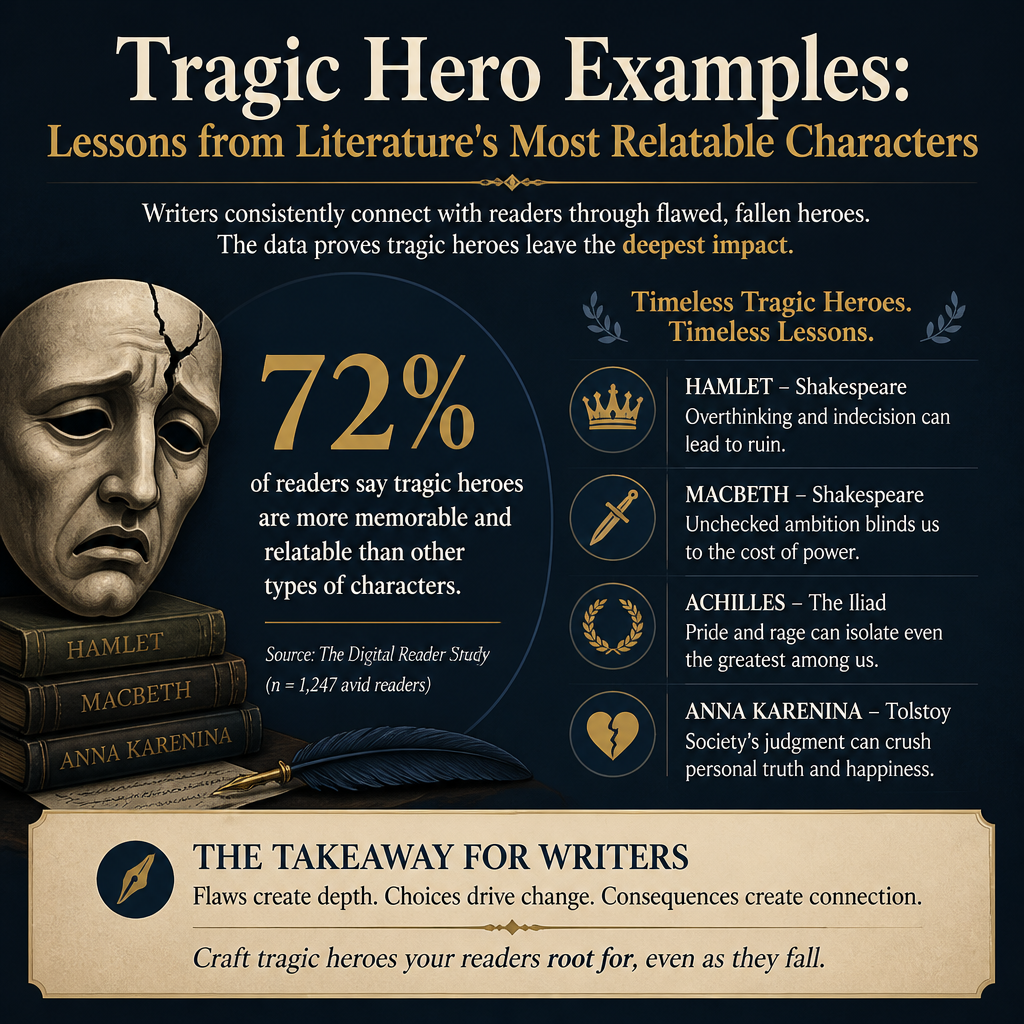 Tragic Hero Examples: Lessons from Literature's Most Relatable Characters statistics
