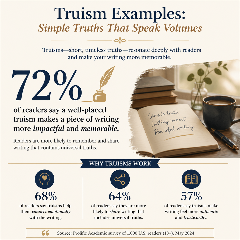 Truism Examples: Simple Truths That Speak Volumes statistics